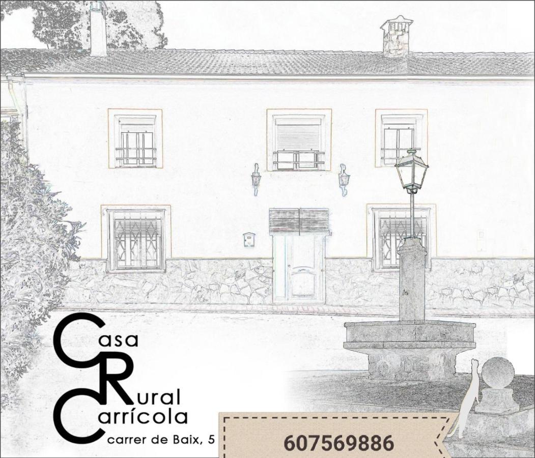 Casa Rural Carricola Экстерьер фото